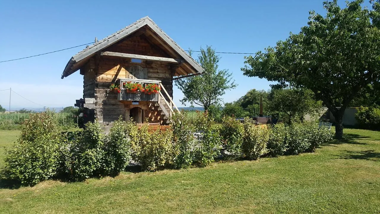 펜션 Gite / Chalet Meuble Pour 2 Personnes Le 1780 Saint-Victor-de-Cessieu 프랑스